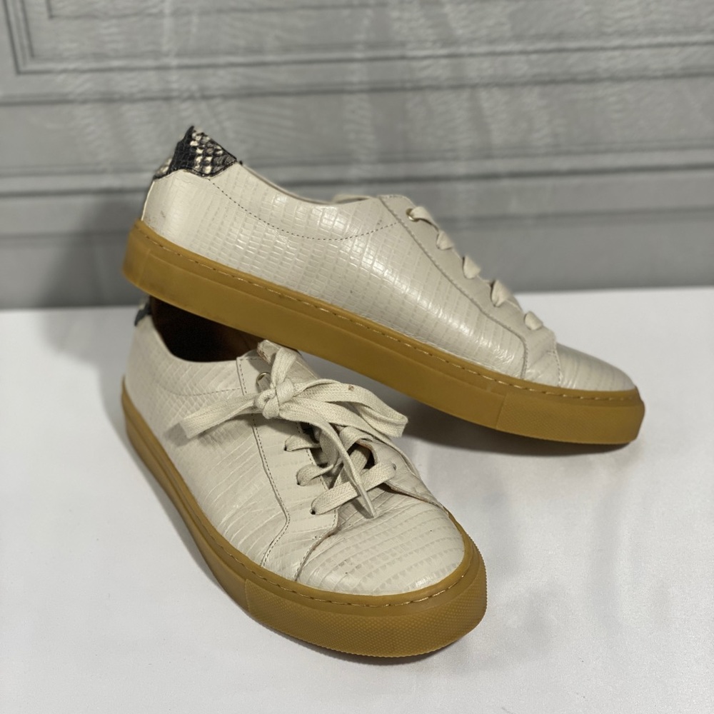 Sneakers with Snake Print